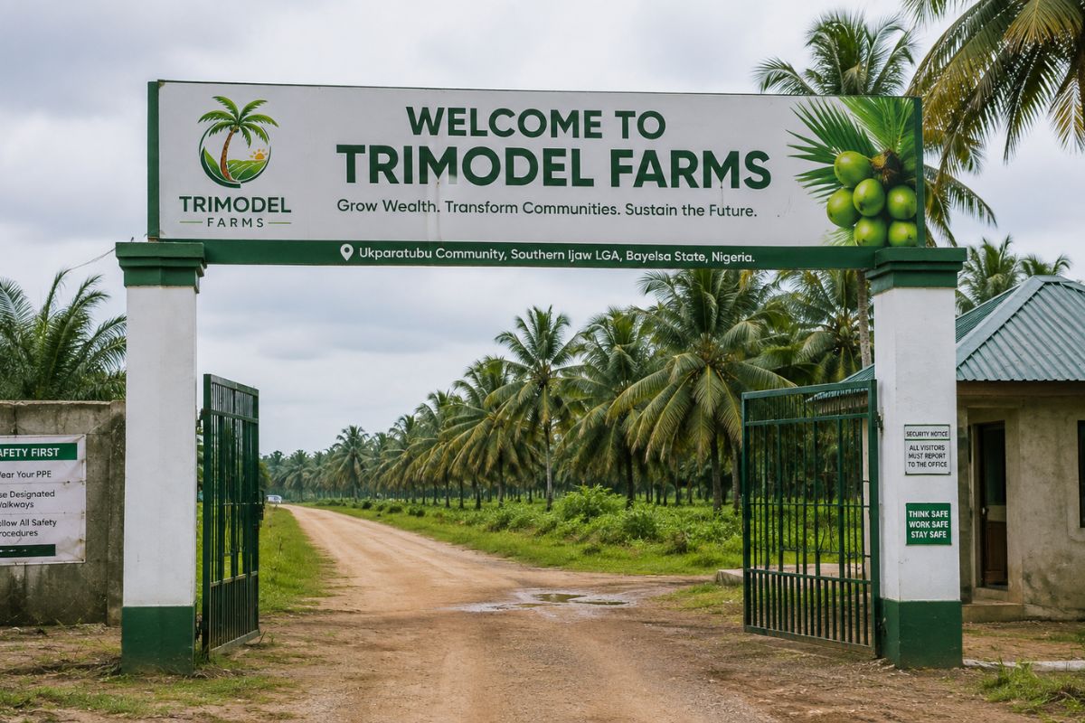 Community MOU signing at Trimodel Farms